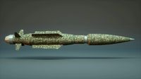 SciFi military rocket