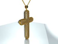 Cross diamond two part