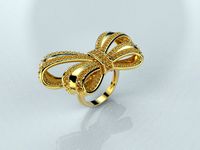 Bowtie ring medium