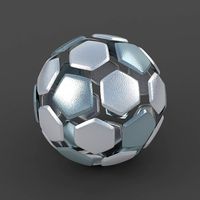Soccerball split A hardmetal