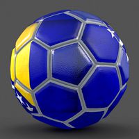Soccerball fancy Bosnia Herzegovina