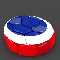 Soccerball empty Costa Rica