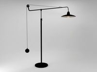1940's Architect's Boom Floor Lamp