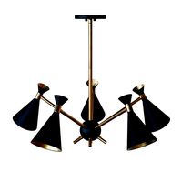 Draper 5-light chandelier by Design Craft