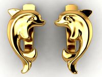 dolphin earrings