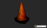 Traffic Cone - Low Poly