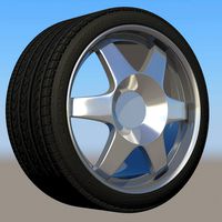 sport rim six spoke