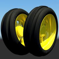 tractor dual front rim