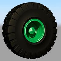 wheel combine tractor rim