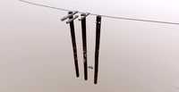 wire pole