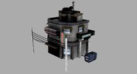 Outskirt Sci-fi Building