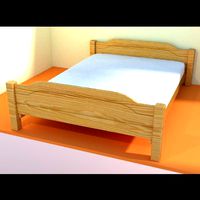 pinewood bed