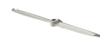 Propeller blade with winglets CW and CCW