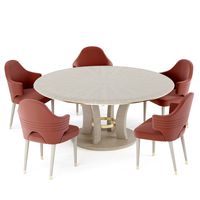 Table Brad and chair Carol