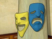 comedy mask mirror_MR.max