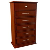 Old commode drawers dark