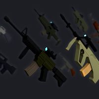 PACK Very Simple Assault Rifles