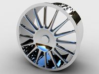Car Alloy High poly 03