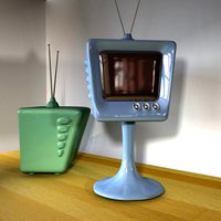 Stylized CRT TV 2