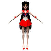 Sailor Mars 3D