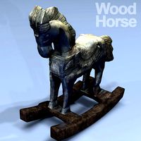 Wood horse HD