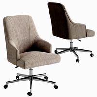 Serta Leighton Home Office Chair Soft Medium Gray