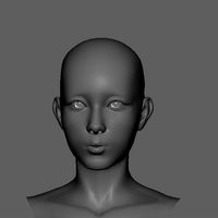 Female Head Rigging
