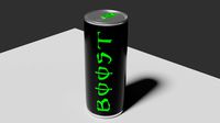 Highpoly Energy Can