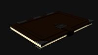 Highpoly Comicstyle Book