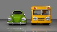 mini car bus automobile