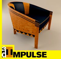 African Themed Chair 1