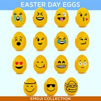 easter eggs emoji collection