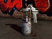 Vintage DEVILBISS Paint Spray Gun Low-poly