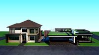 HQ Luxury Modern Pool Villa with Bar and Rooftop party area