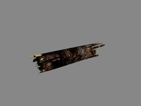 animated destroy log