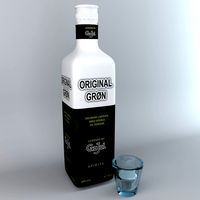 Alcohol Bottle