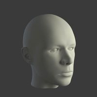 Human Male Head