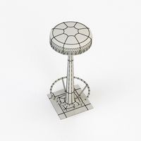 19th Century Soda Fountain Stool