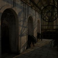 old temple interior