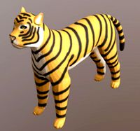 Cartoon Tiger