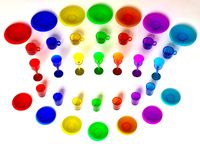 Colored Glassware