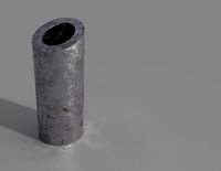 Aluminium trash can