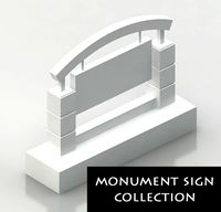 Monument Sign Collection 1