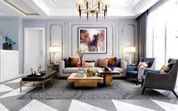 living room and dining room modern
