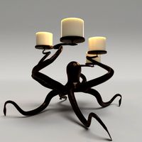 Octopus Candle