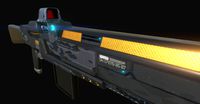H-NYA-SMG Sub Machine Gun Low Poly Low-poly