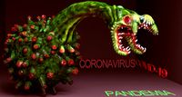 Coronavirus monster