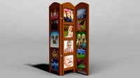 Photo Frames Room Divider