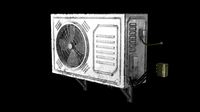 Air Conditioner Low Poly