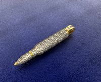 Pendant Golden bullet 3D Model